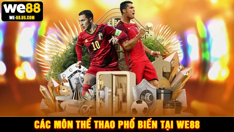 Các môn thể thao phổ biến tại WE88